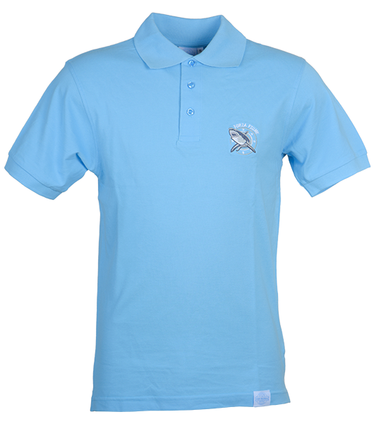SVIJETLO PLAVA POLO MAJICA